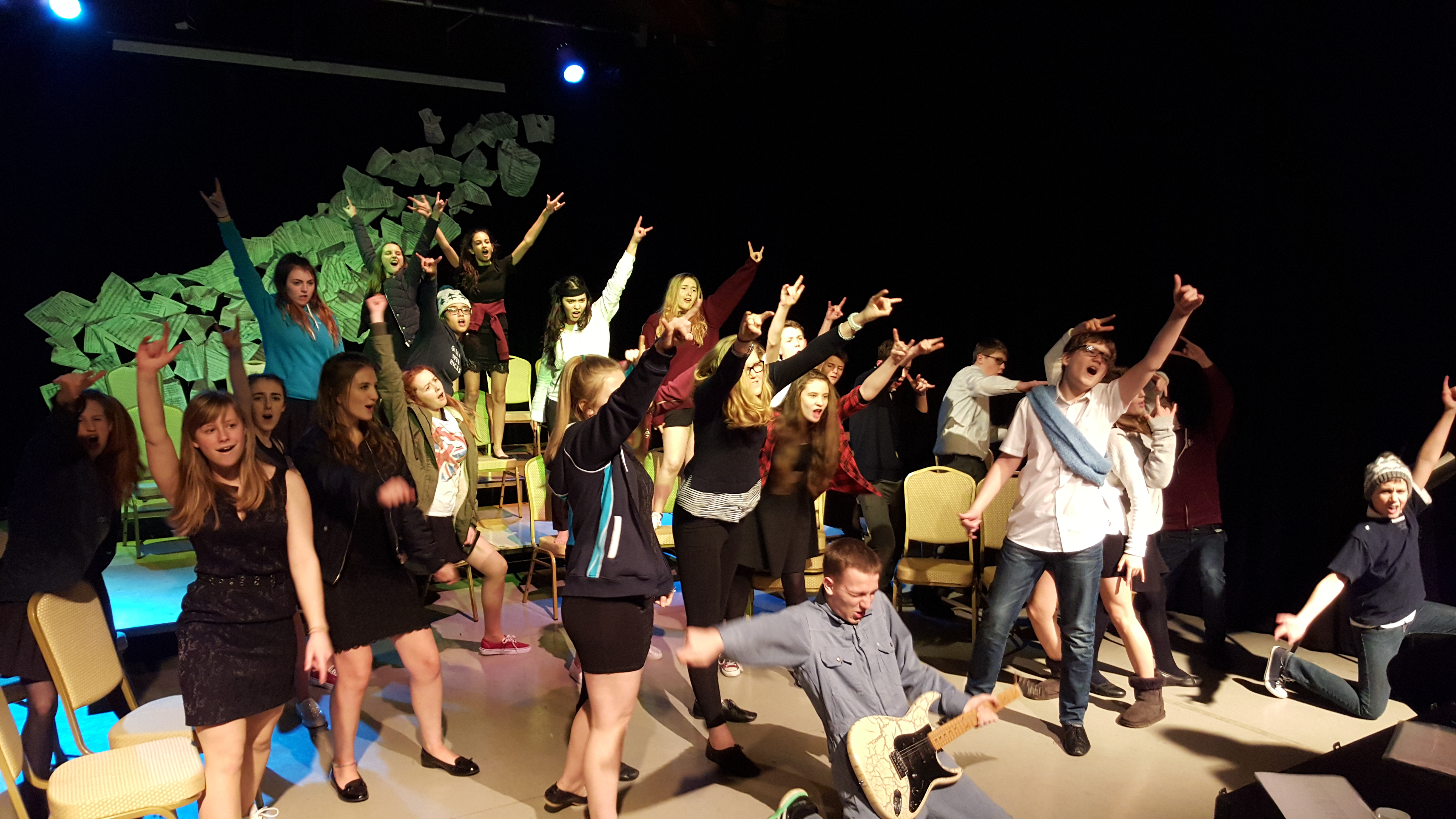 Fourth Form Production of 'The Musicians' at the Birmingham REP, 4th May 2016